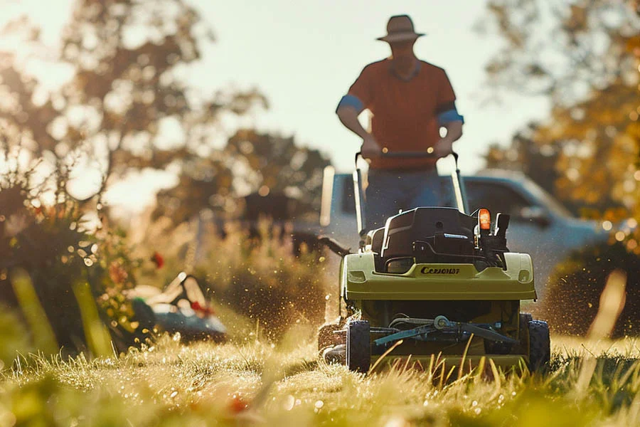 lightweight lawn mower