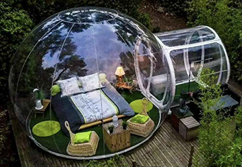 outdoor camping bubble tent